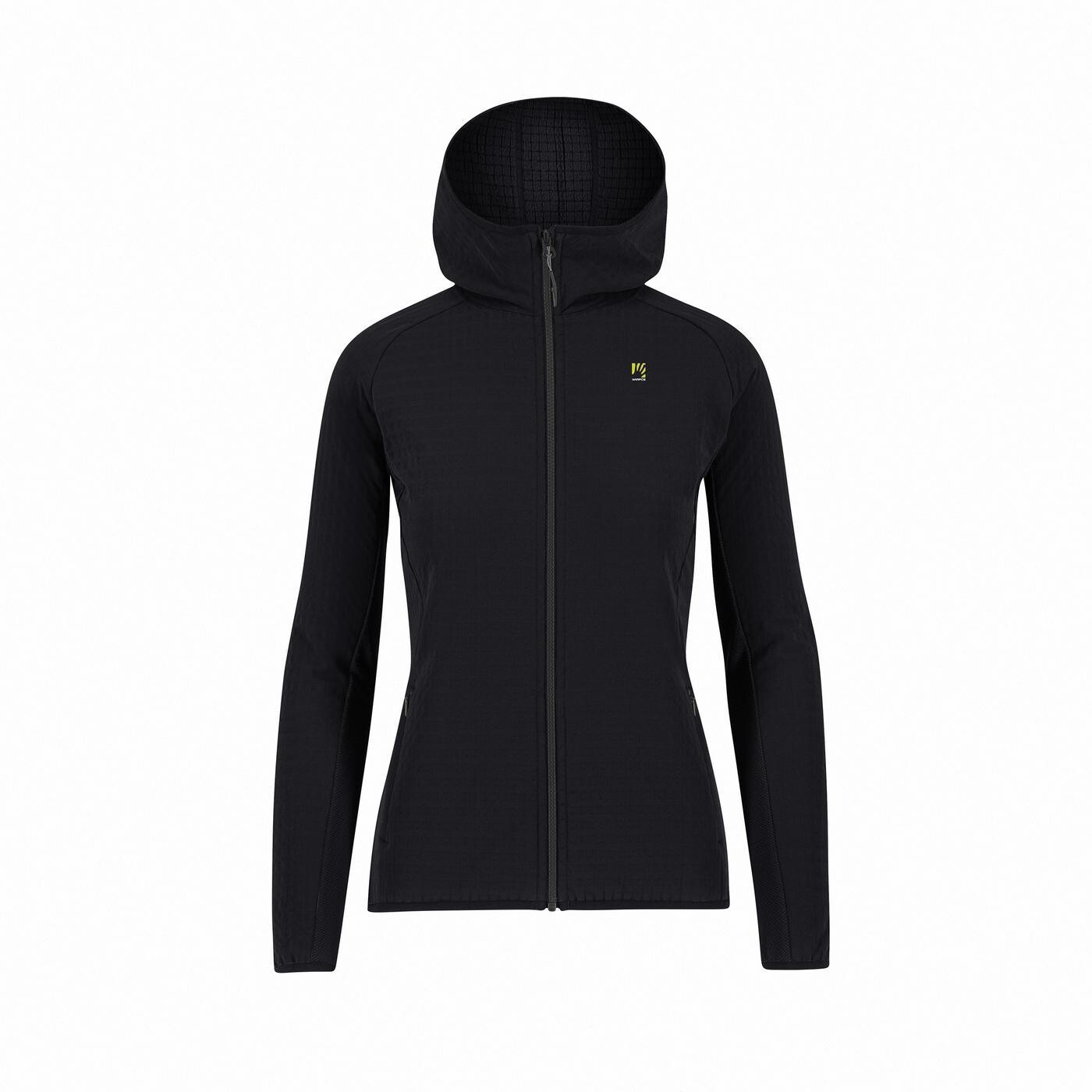 KARPOS Marmolada Hoodie W Fleece, Black velikost: M