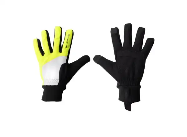 Force X82 zimní cyklistické rukavice Fluo vel. S