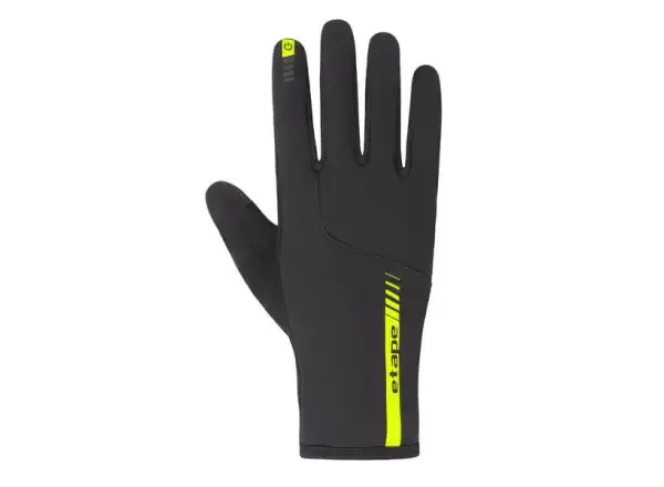 Etape LAKE 2.0 WS+ zateplené rukavice černá/žlutá fluo vel.L