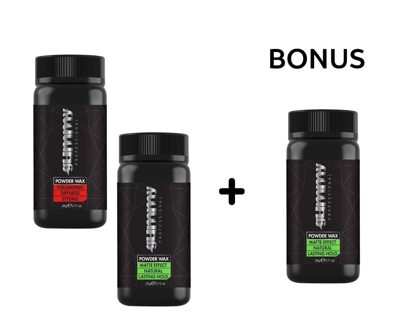 AKCE: 2+1 GUMMY Hair Powder - pudr do vlasů (dle vlastního výběru), 20 g