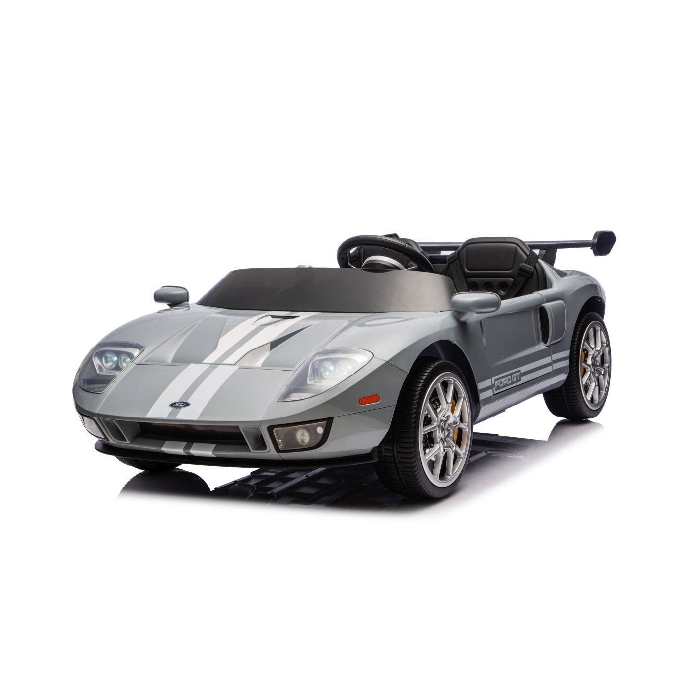 mamido Elektrické autíčko Ford GT 4x100W 24V šedé