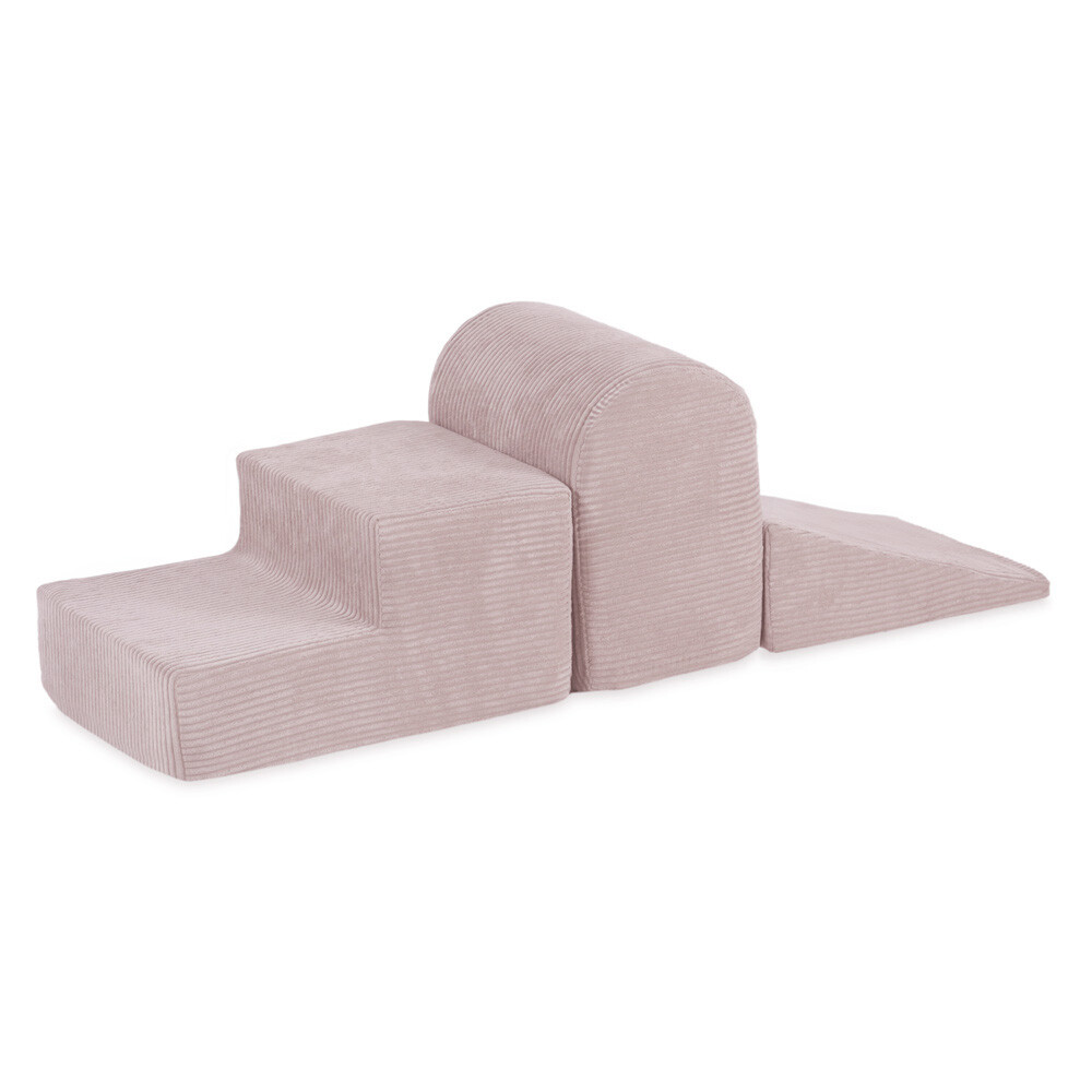 PLUSH NEST PLUSH NEST Hrací sestava (3 prvky) Manšestr, světle růžová