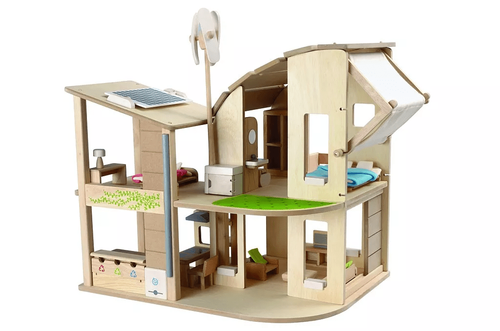 PlanToys PlanToys Ekodomek s nábytkem