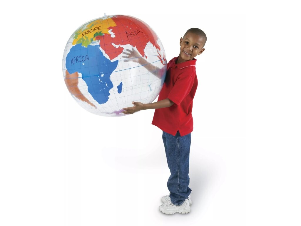 Learning Resources Learning Resources Velký nafukovací globus (popisovací)