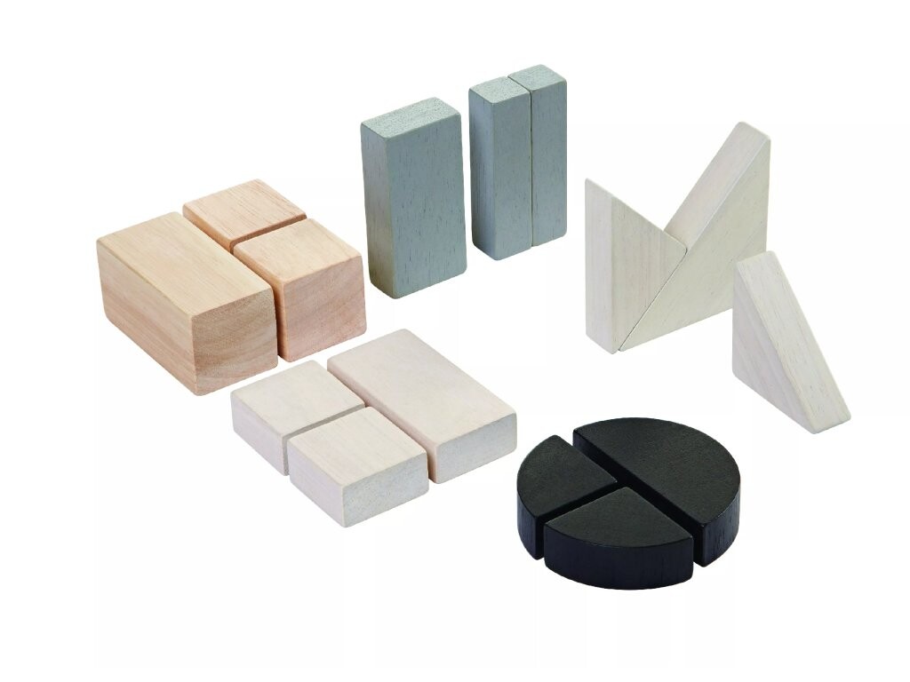PlanToys PlanToys Zlomkové kostky