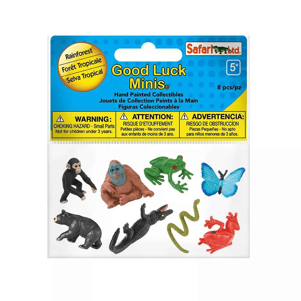 Safari Ltd. Safari Ltd. Deštný prales - Good Luck Minis Funpack