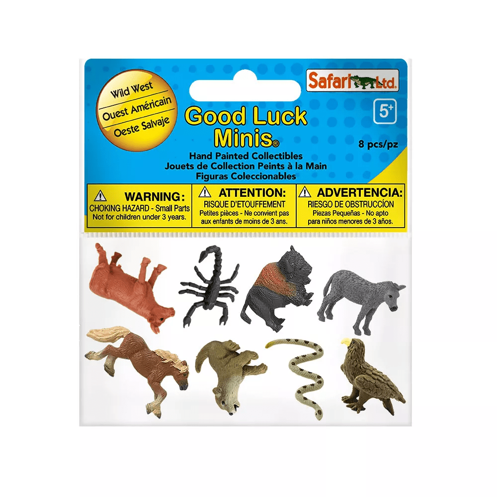 Safari Ltd. Safari Ltd. Divoký západ - Good Luck Minis Funpack