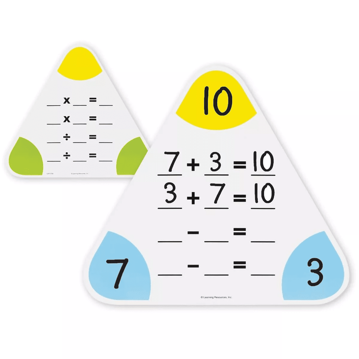 Learning Resources Learning Resources Matematické smazatelné tabulky