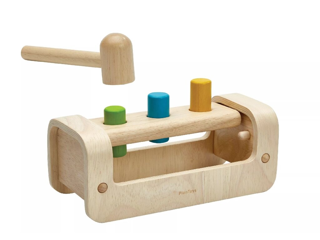 PlanToys PlanToys Zatloukačka - válečky