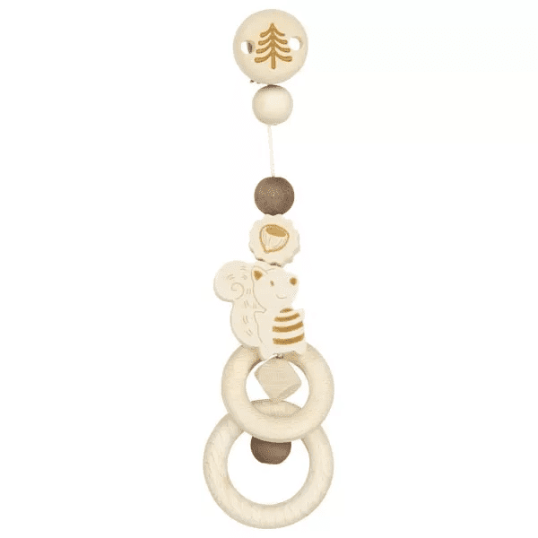 Heimess Heimess Hračka s klipem - veverka a kroužky