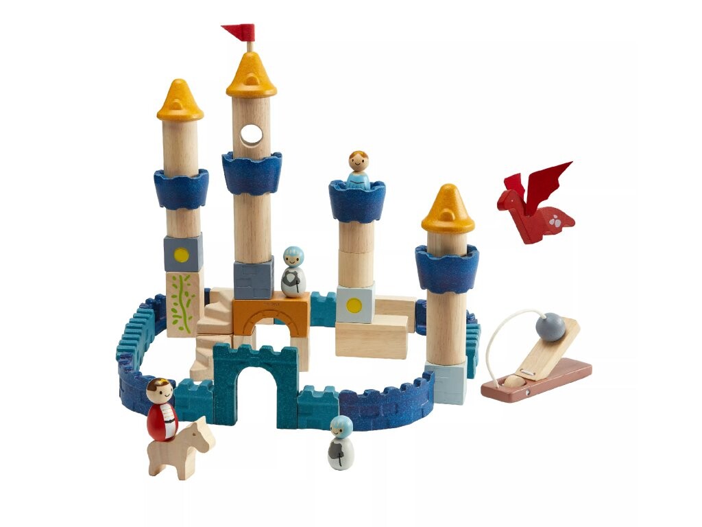 PlanToys PlanToys Velká sada pohádkové stavebnice 