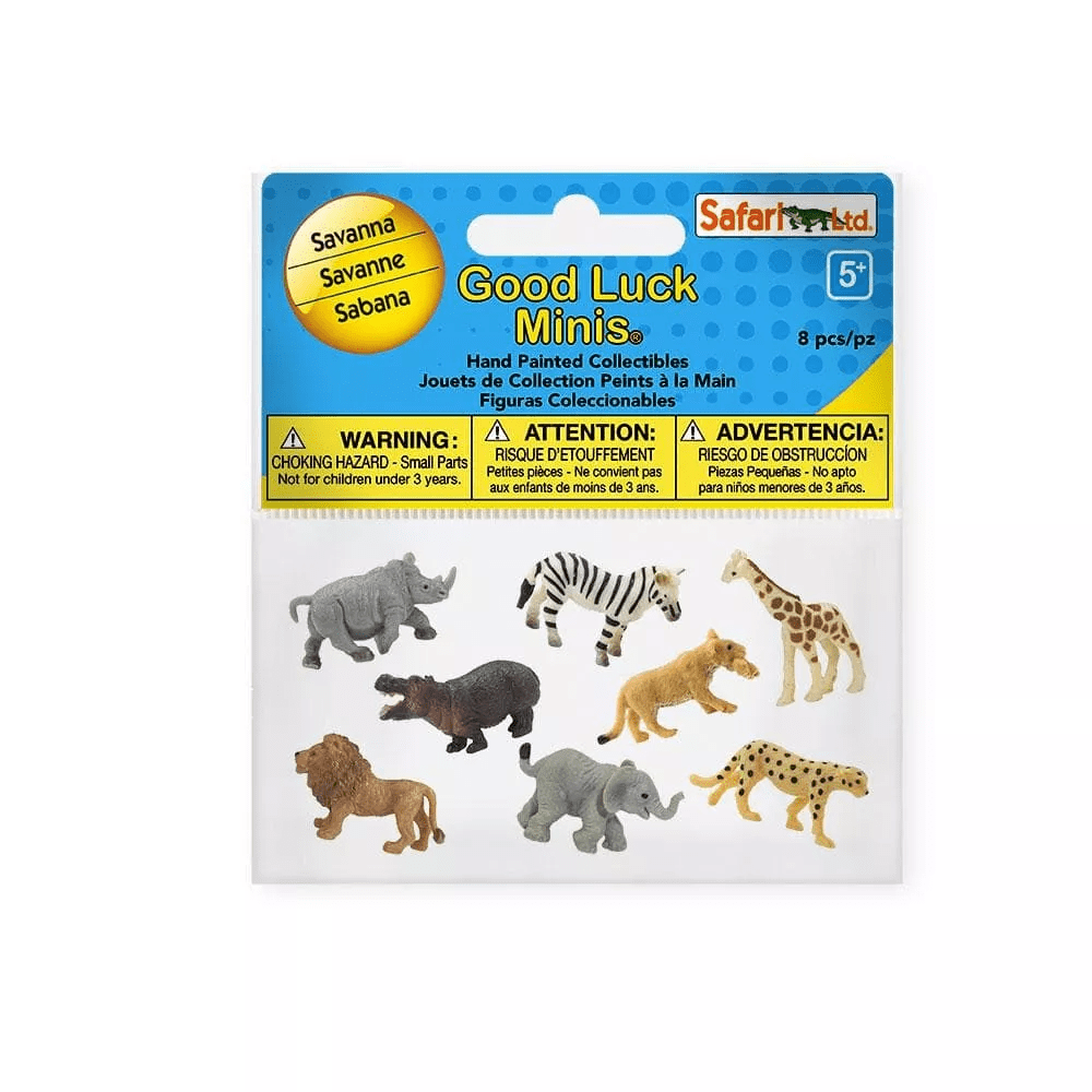 Safari Ltd. Safari Ltd. Savana - Good Luck Minis Funpack