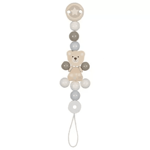 Goki Goki Hračka s klipem - Medvídek, přírodní