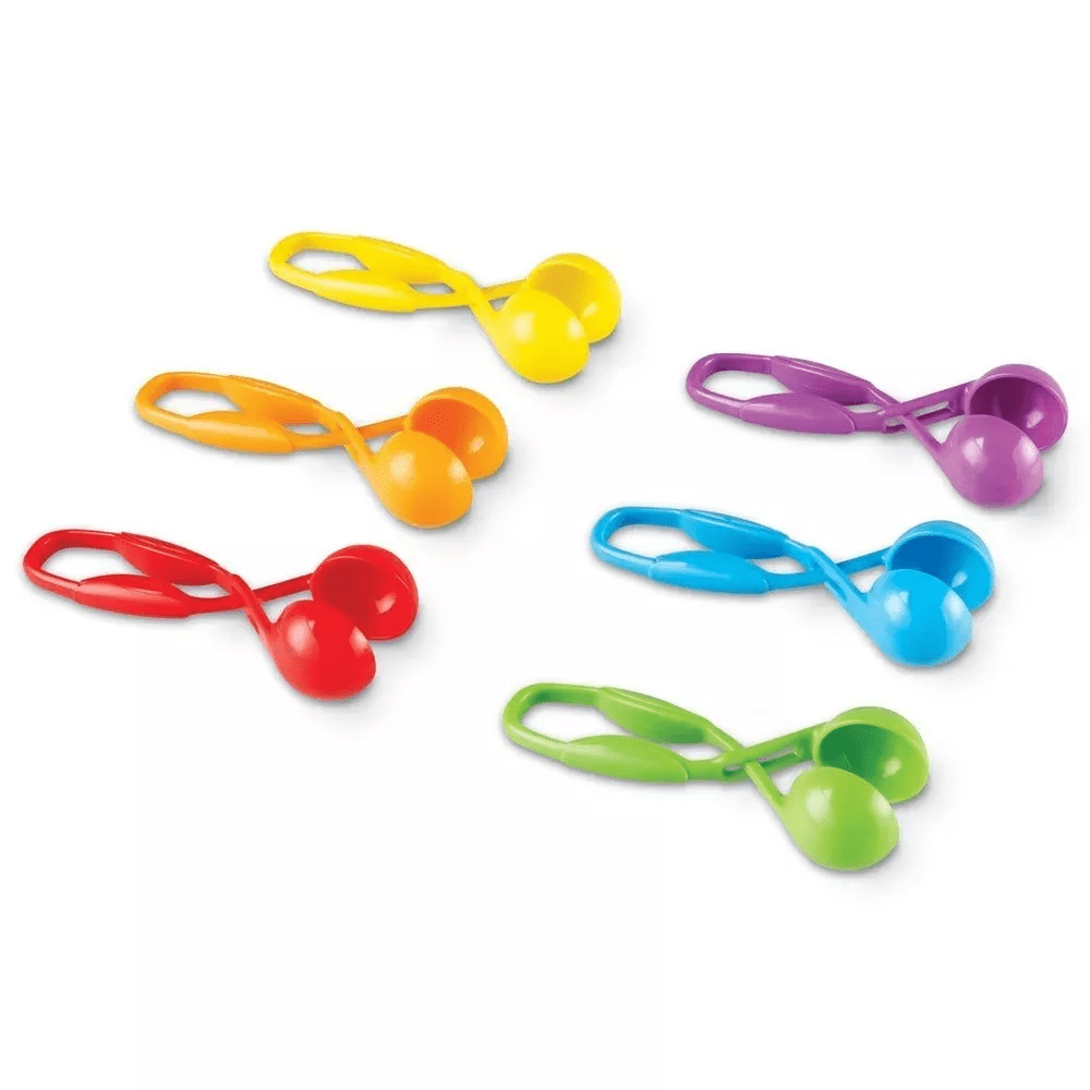 Learning Resources Learning Resources Stlačovací pinzety pro nejmenší, 6 ks