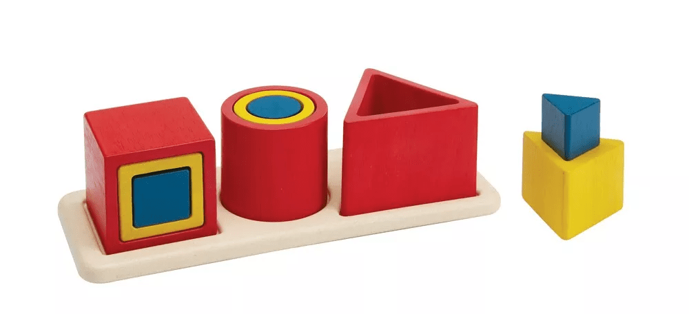 PlanToys PlanToys Geometrické tvary - vkládačka