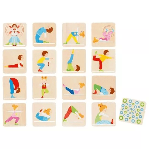 Goki Goki Pexeso - gymnastika