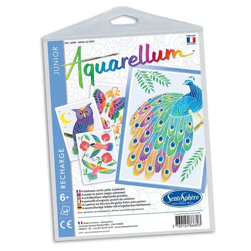 Sentosphere Sentosphere Sada obrázků - Akvarely junior - V parku