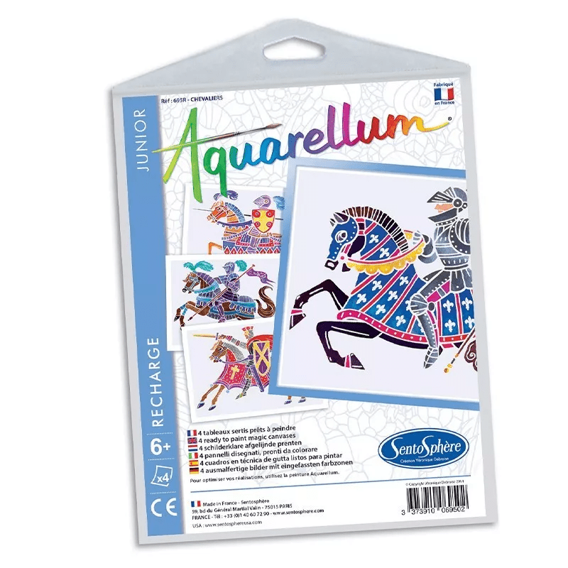 Sentosphere Sentosphere Sada obrázků - Akvarely junior - Rytíři