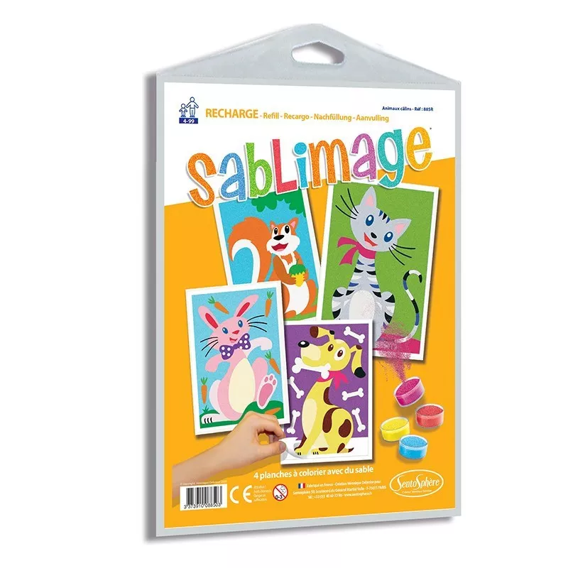 Sentosphere Sentosphere Sada obrázků - Sablimage - Pískové obrázky - Zvířata