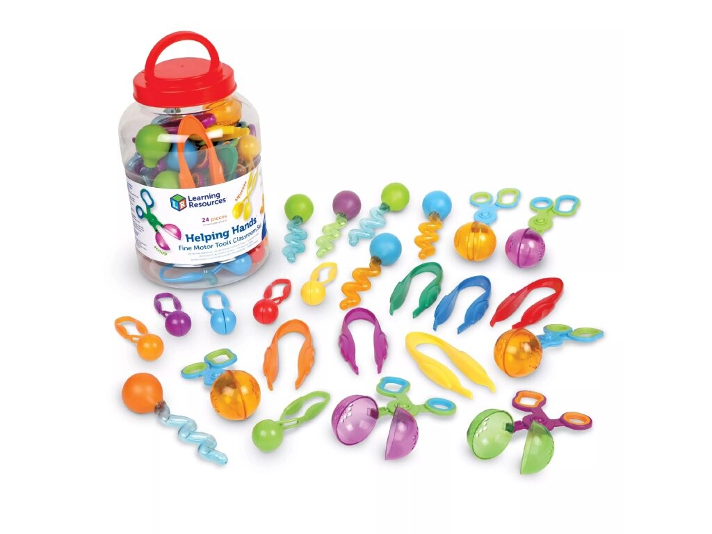 Learning Resources Learning Resources Sada pro rozvoj jemné motoriky, 24 ks