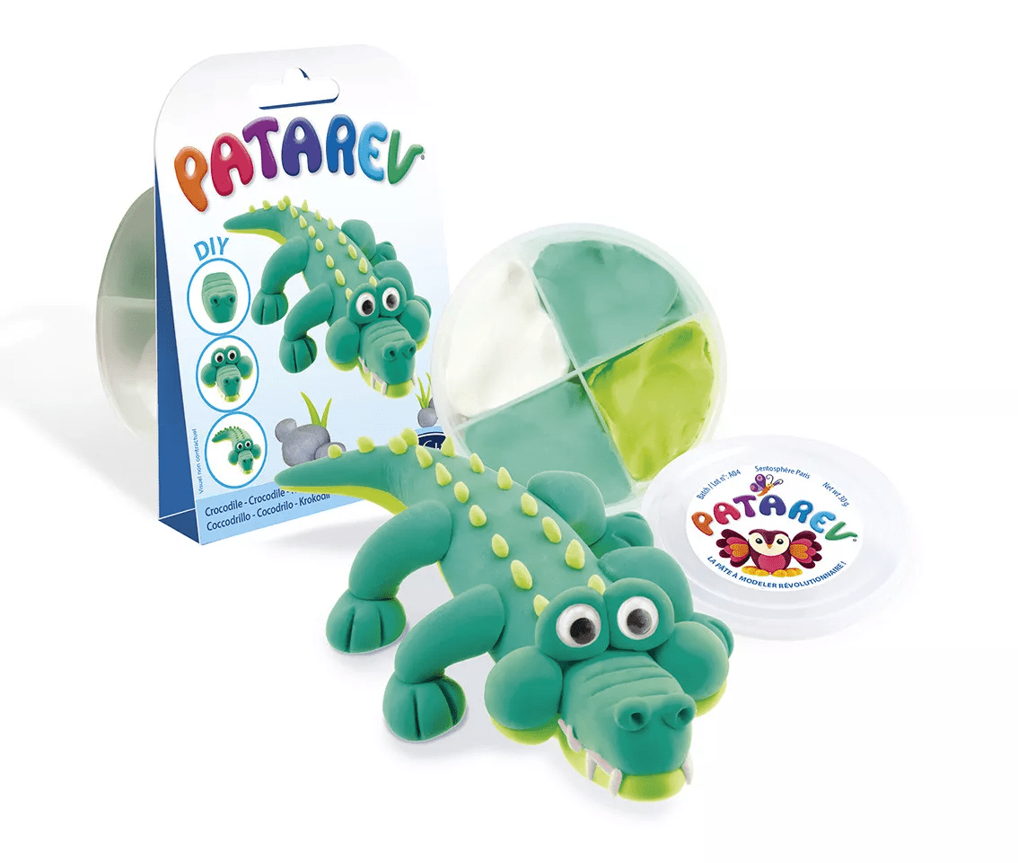 Sentosphere Sentosphere Modelína Patarev do kapsy - Krokodýl