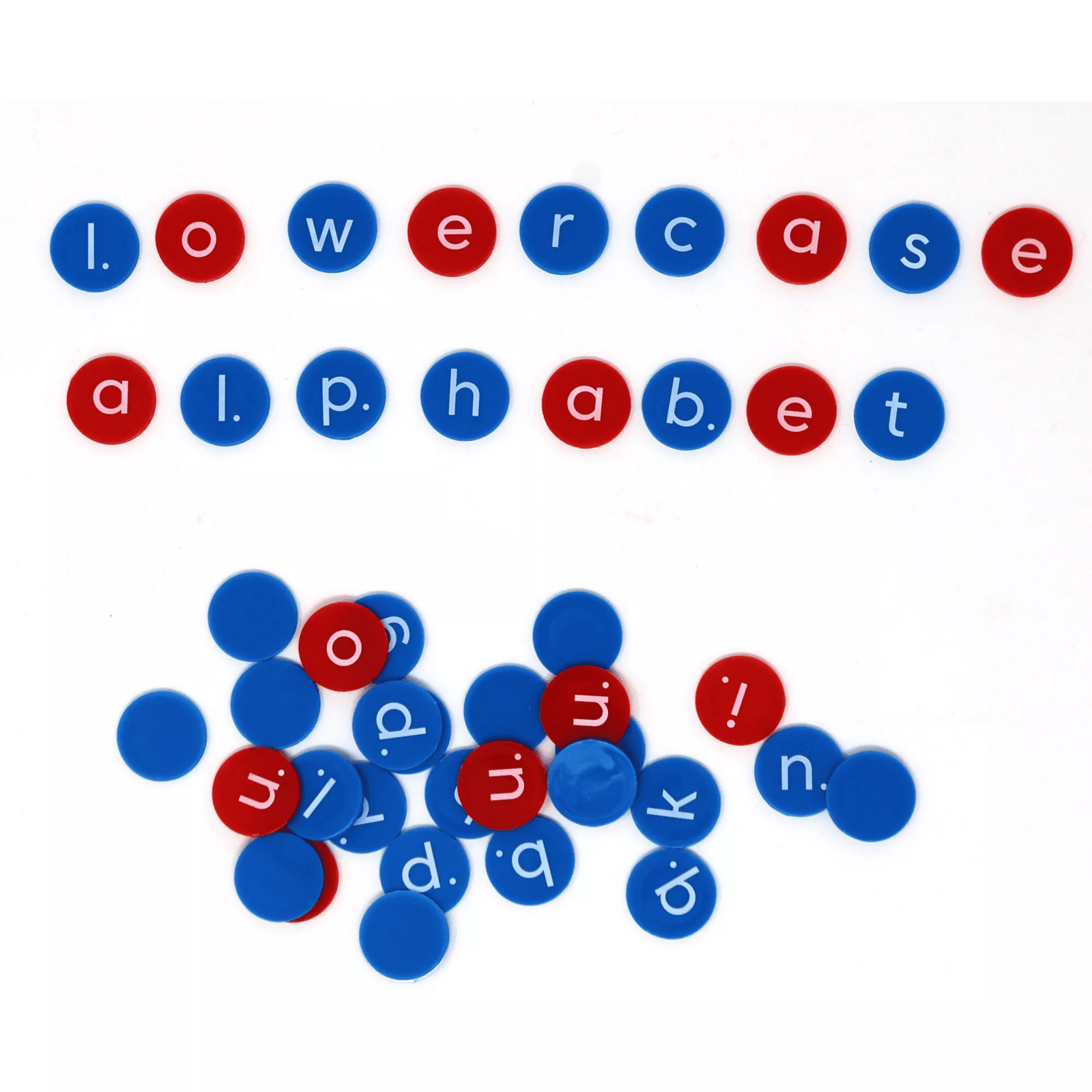 Learning Resources Learning Resources Žetony malá abeceda, 156 ks