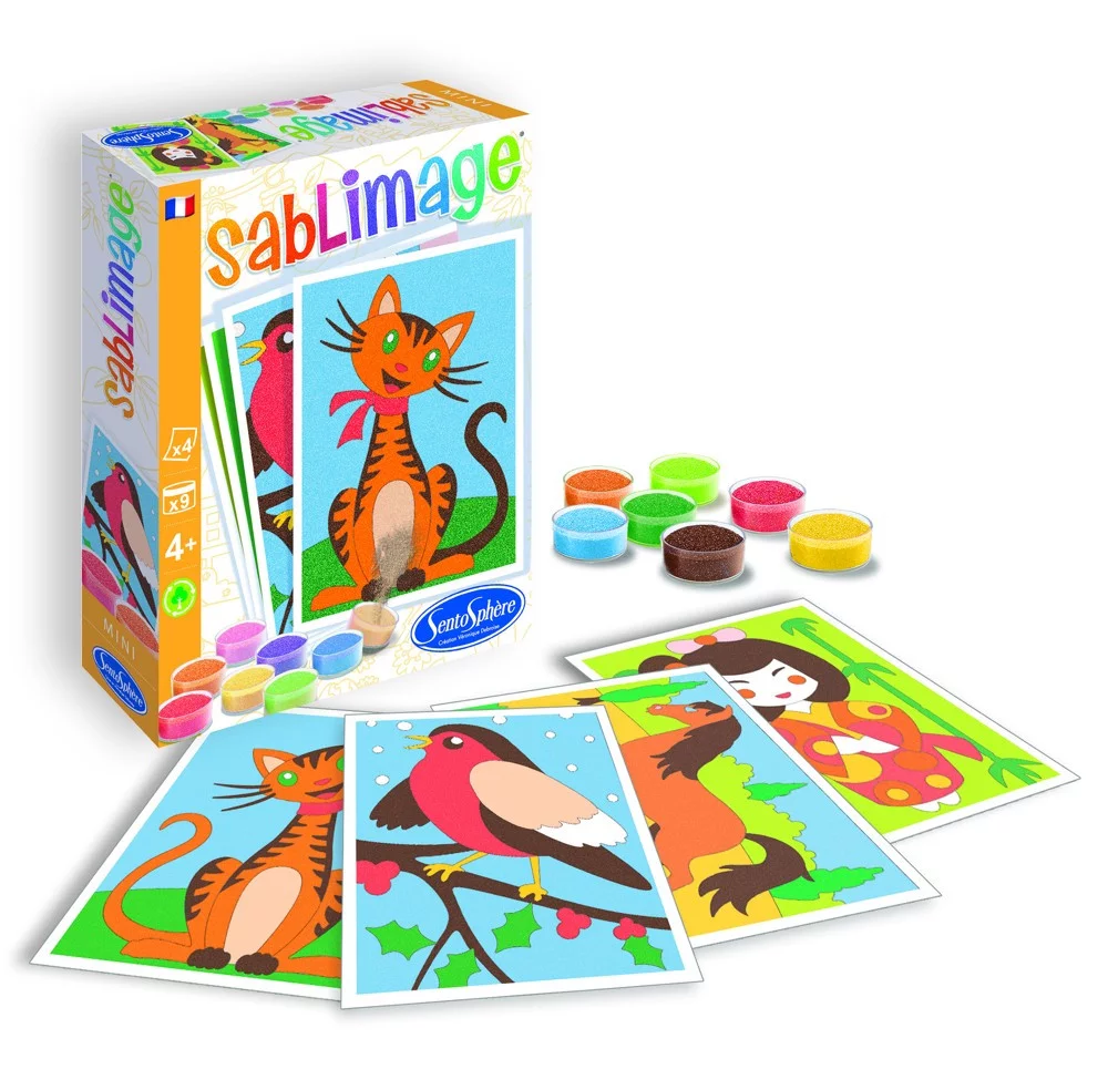 Sentosphere Sentosphere Sablimage mini: Pískové obrázky - Mazliví kamarádi