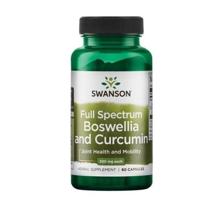 Swanson Full Spectrum Boswellia s Kurkuminem 60 kapslí