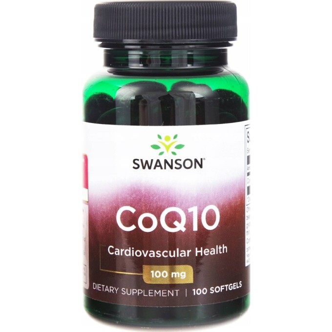 Swanson Koenzym Q10 100 mg 100 kapslí