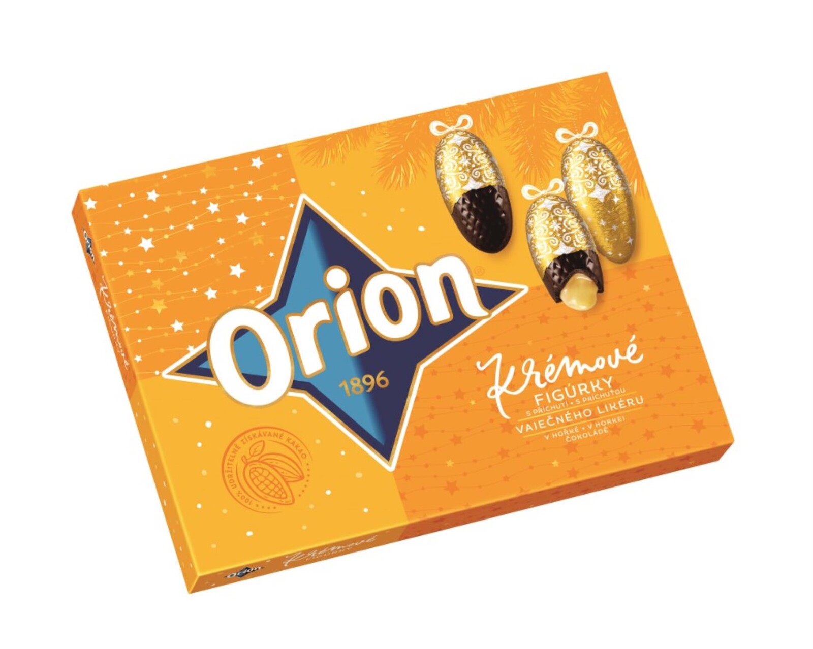 Orion krémové figurky s příchutí vaječného likéru, 333 g