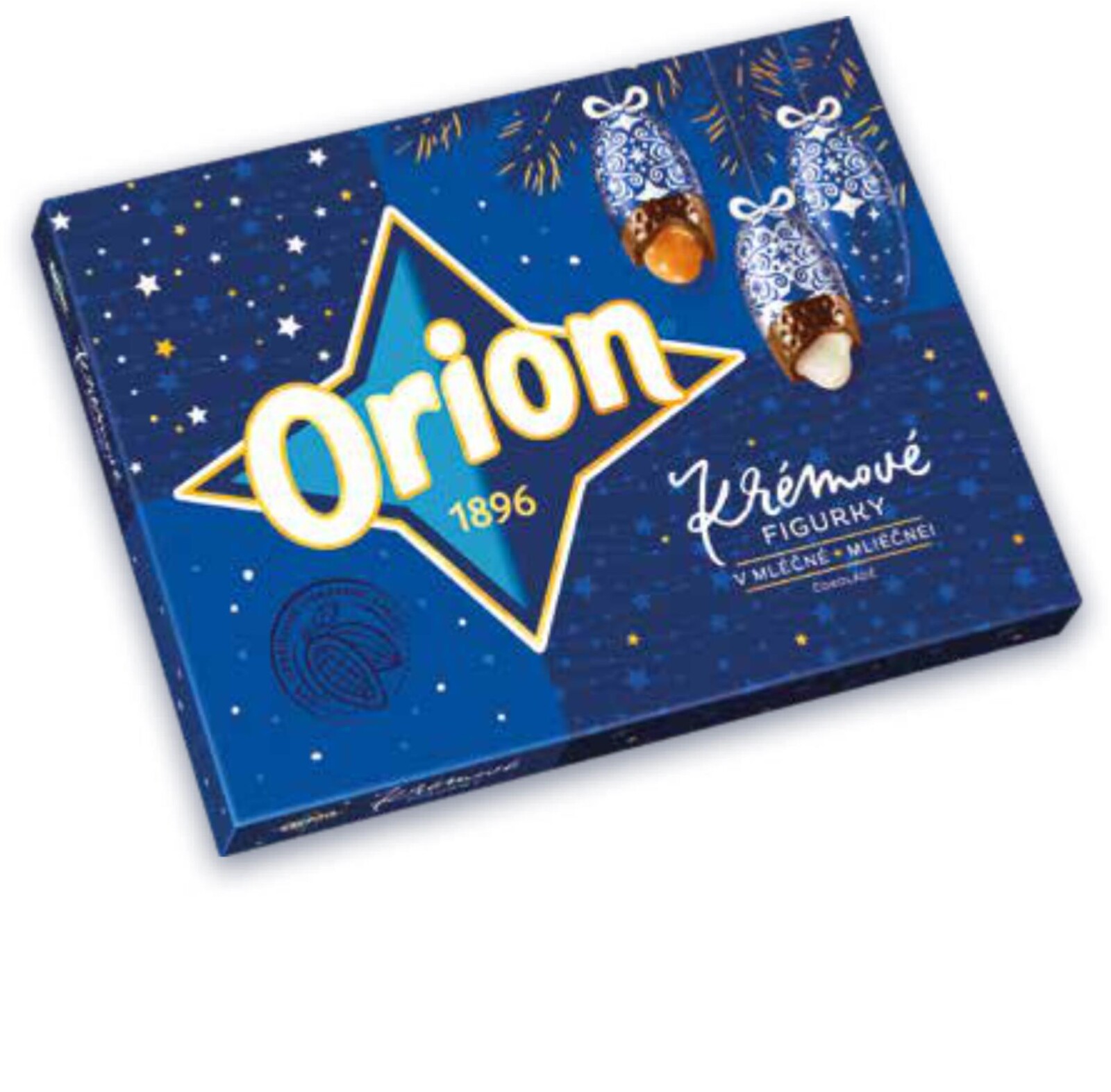 Vánoční kolekce Orion krémové mléčné figurky, 333 g