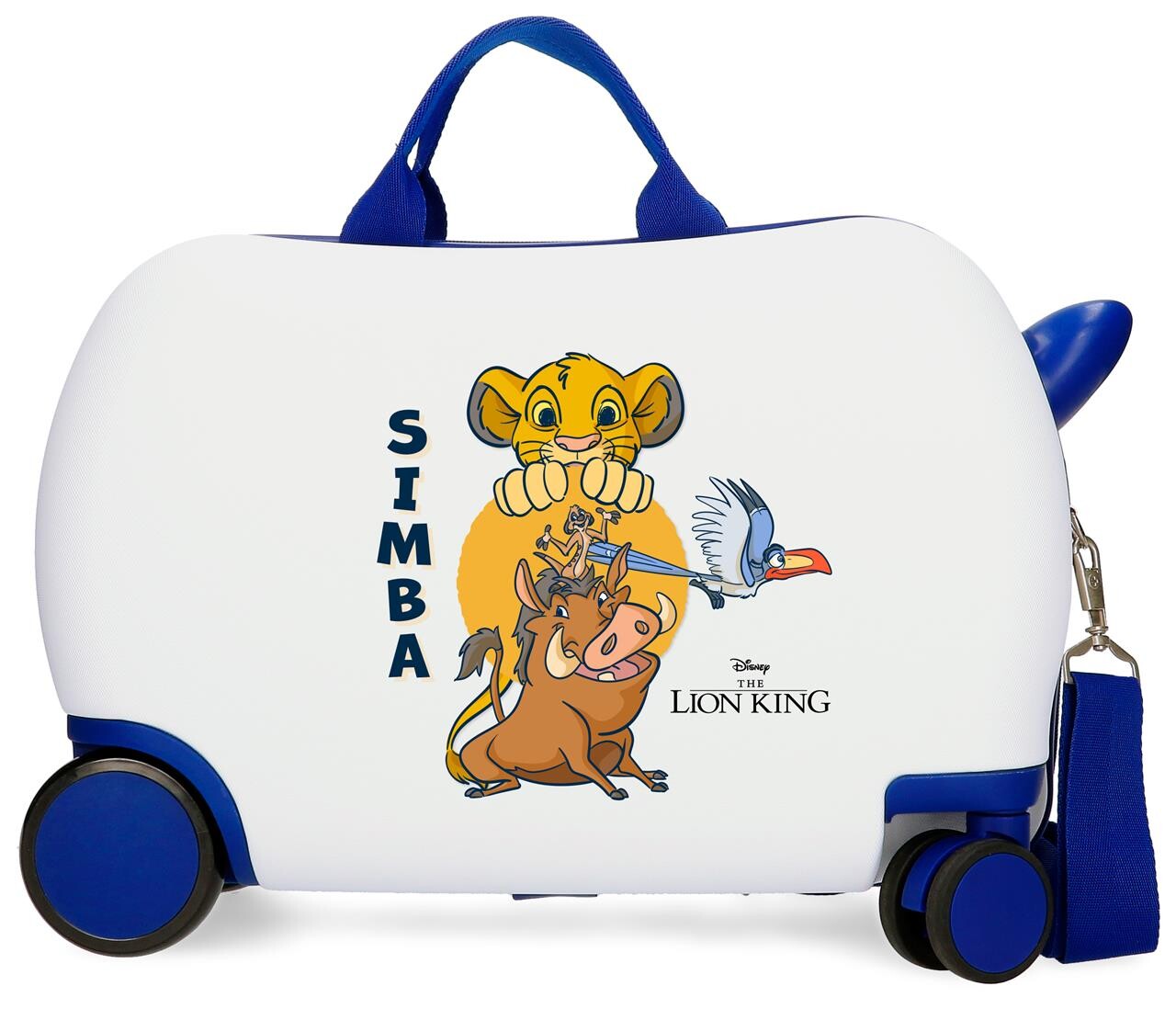 Disney Dětský kufřík na kolečkách - odražedlo - Simba - 24,5 L