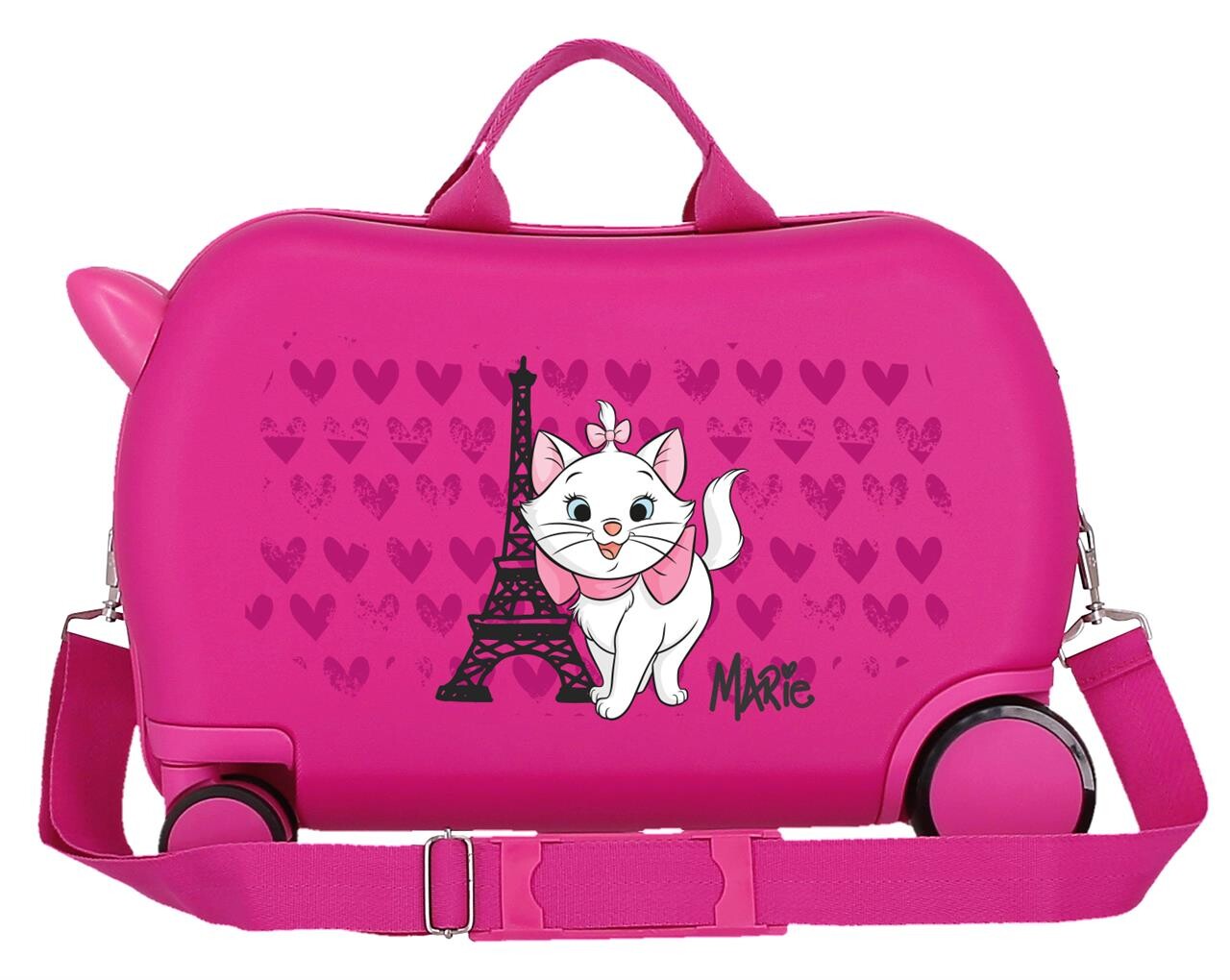 Disney Dětský kufřík na kolečkách - odražedlo - Marie Paris - 24,5 L