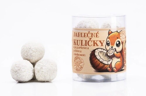 B.Produkt B. Produkt Kuličky jablečné s jogurtovou polevou a kokosem 100 g