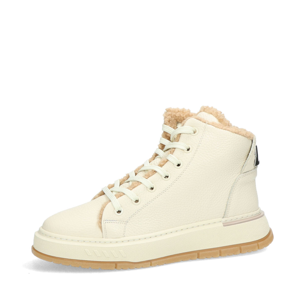 ETIMEĒ dámské kožené kotníkové boty - béžové - 37