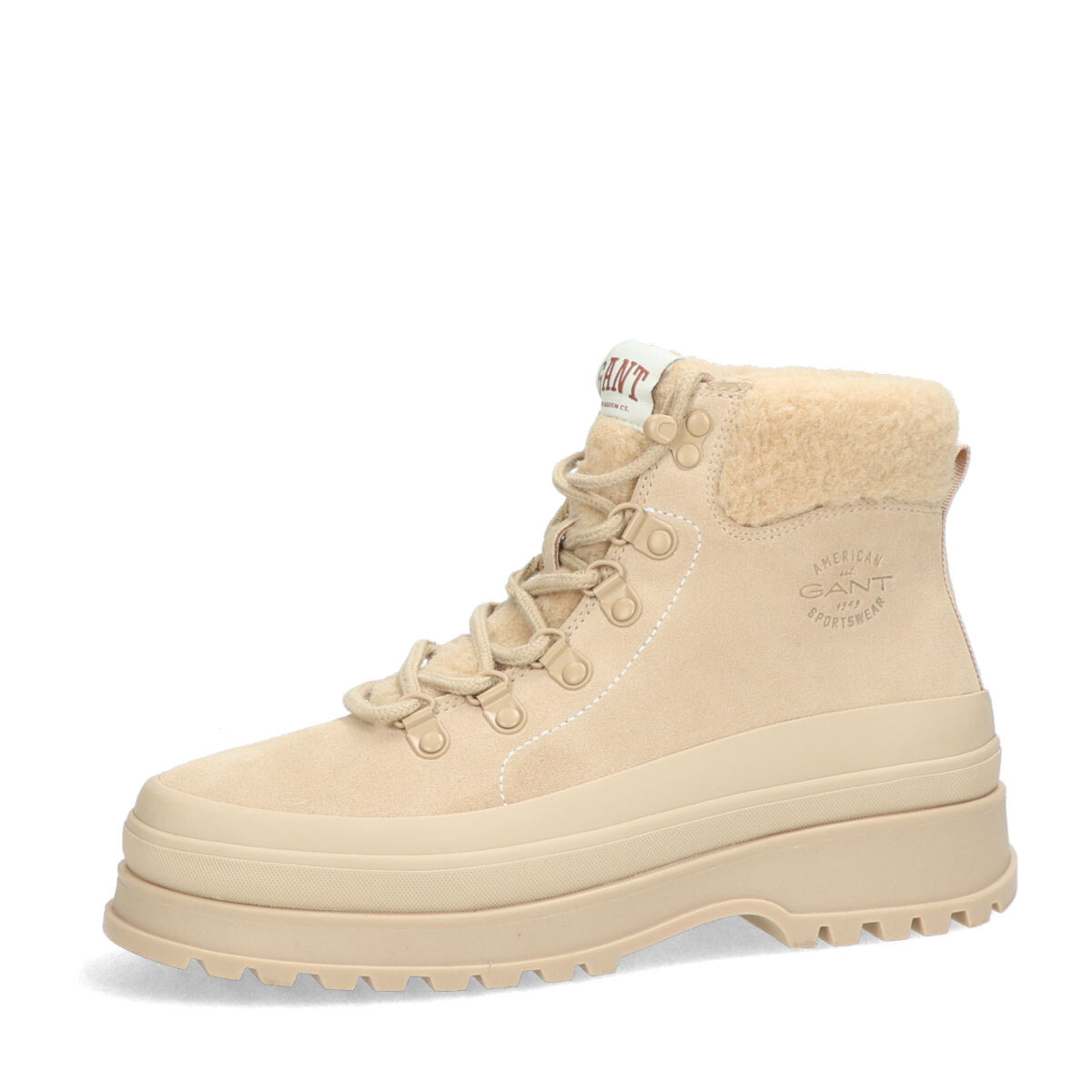 Gant dámské zimní kotníkové boty - béžové - 37