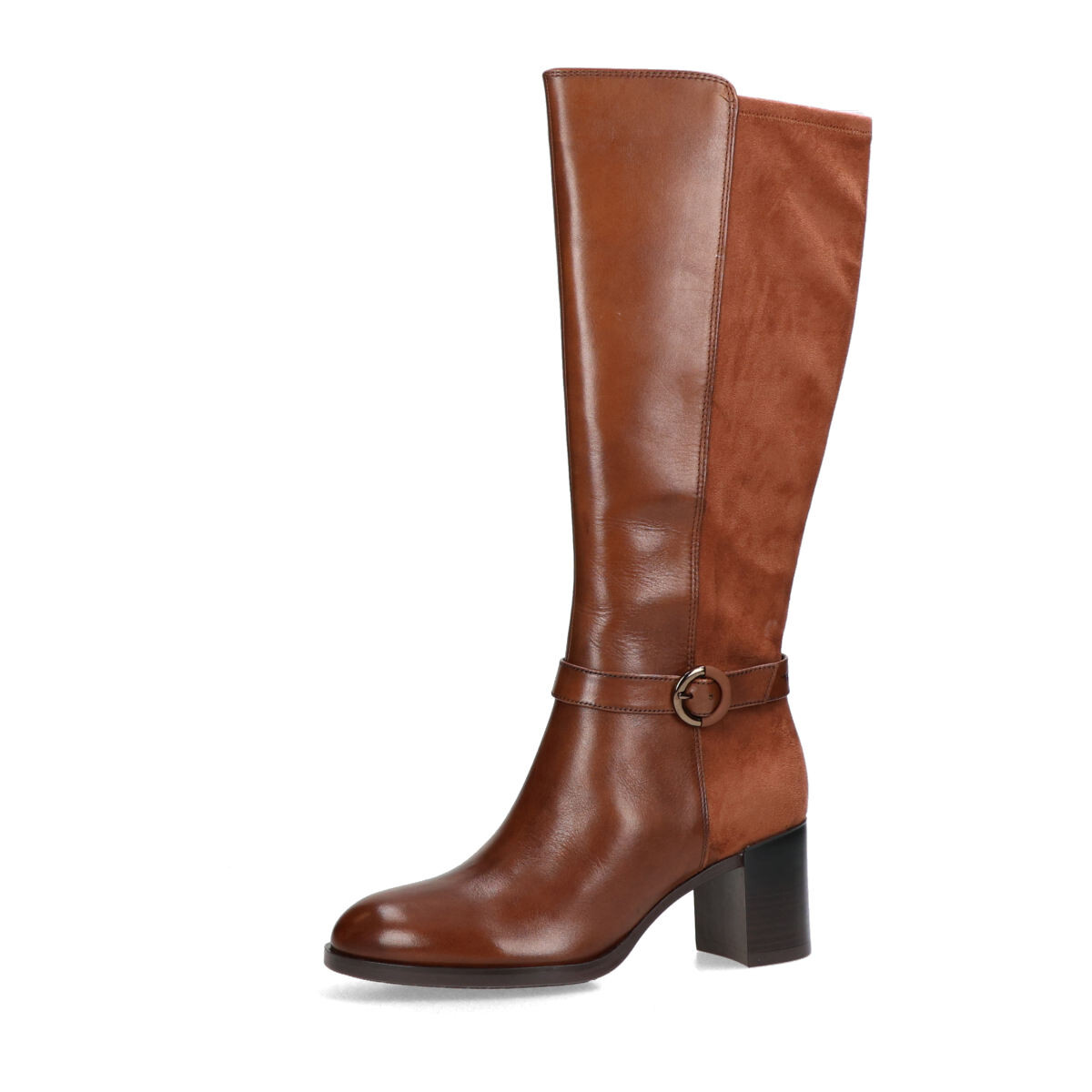 Tamaris dámské elegantní kozačky - koňakové - 36