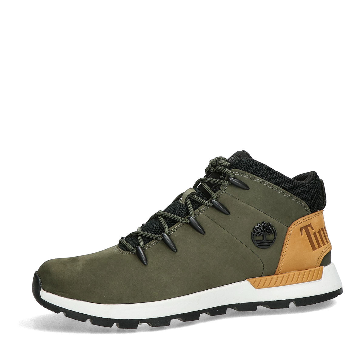 Timberland pánské nubukové kotníkové boty - zelené - 41