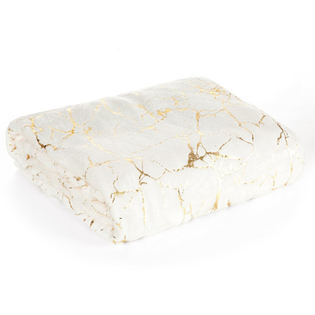 Deka D91 GLAMO krémová / zlatá