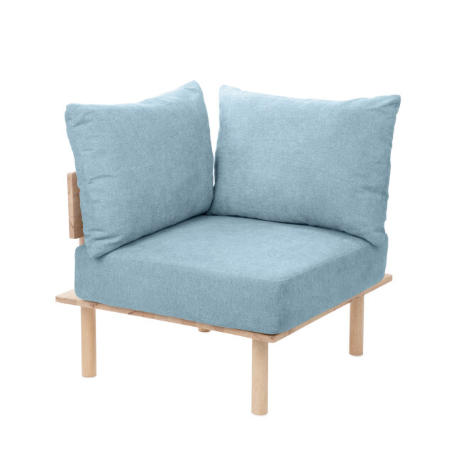 Pohovka SERI modulární, modrá 871240