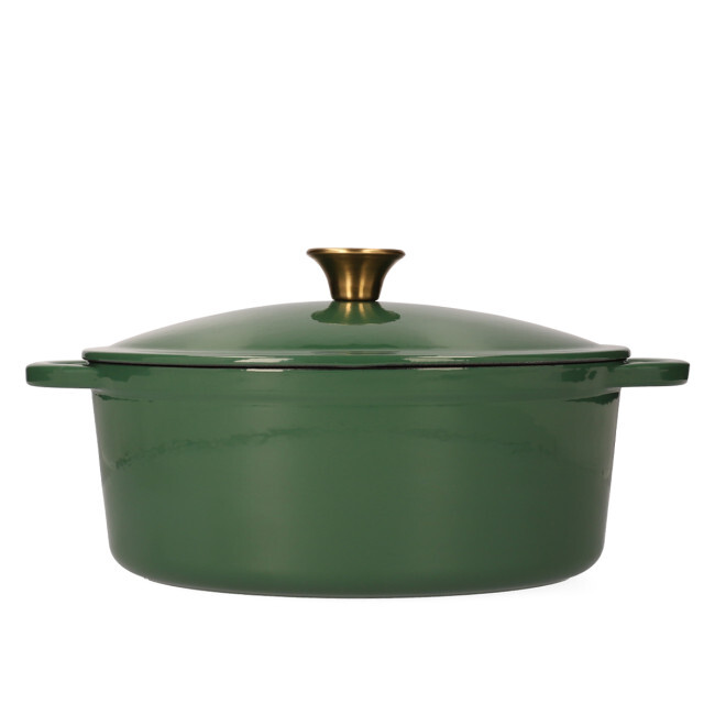 Hrnec ANDREAS zelený s poklicí 819129