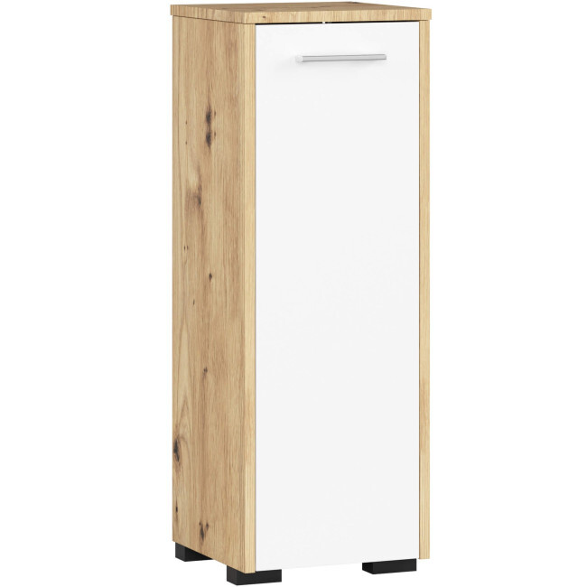 Koupelnová skříňka FIN S30 1D dub artisan / bílá