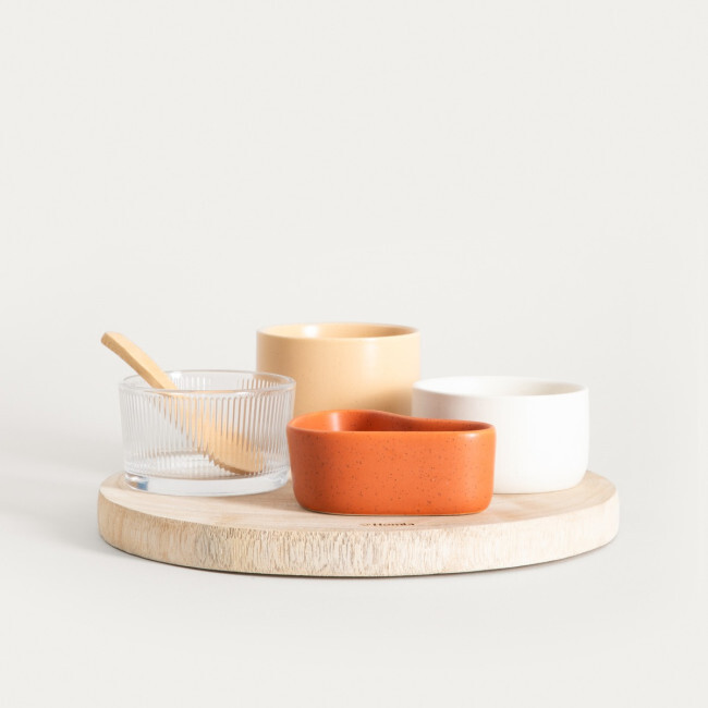 Sada servírovacích misek GRENADA s podnosem 743122