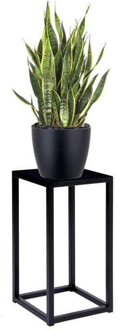 Stojan na květiny PIATTO LOFT černý