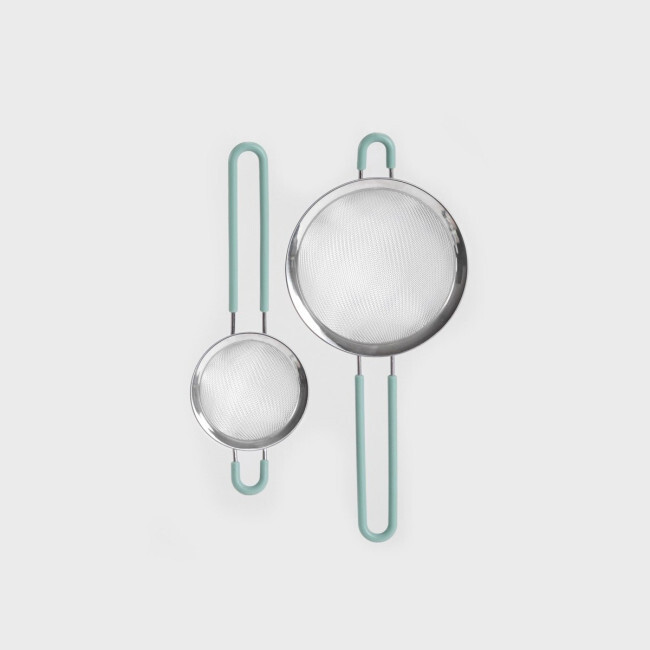 Sada dvou kuchyňských sítek EASY COOK zelená 724022