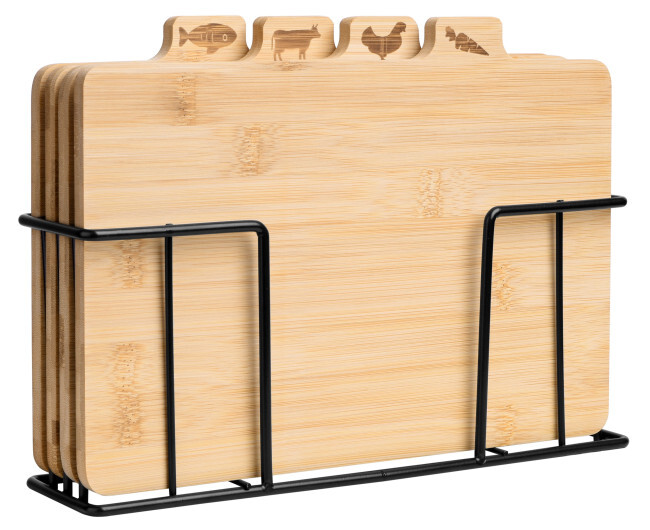 Sada čtyř krájecích desek SKARA (4 ks)