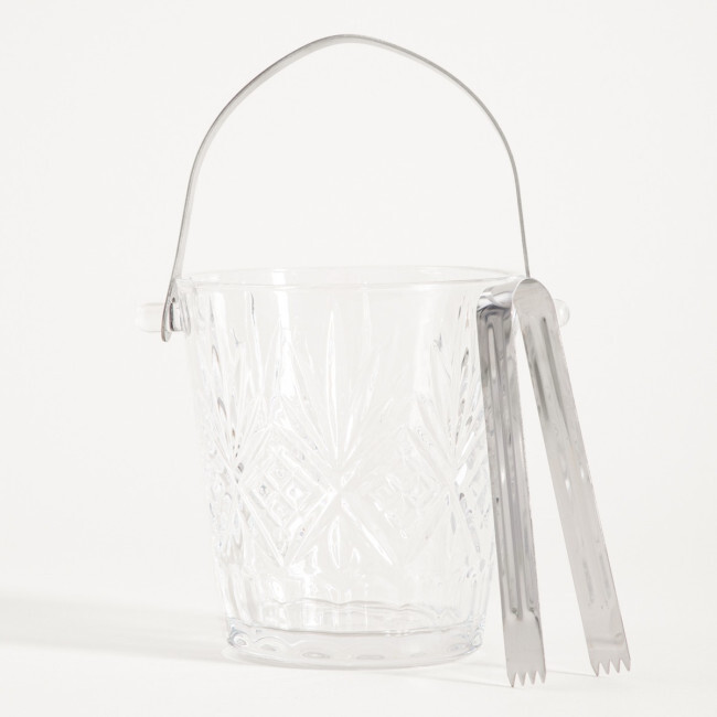 Skleněný kbelík MIRRA na led 760433