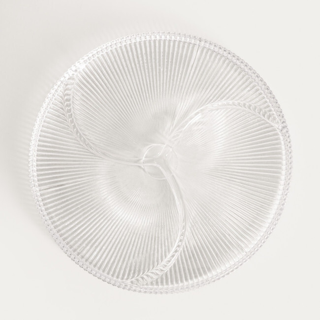 Servírovací talíř LYNN s přihrádkami 762192