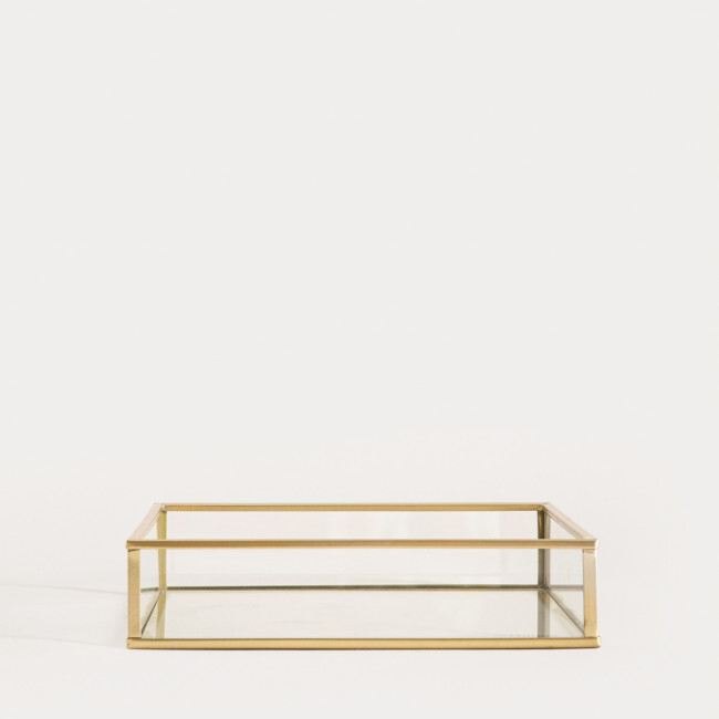 Dekorativní tác GRAZIA zlatý 752520