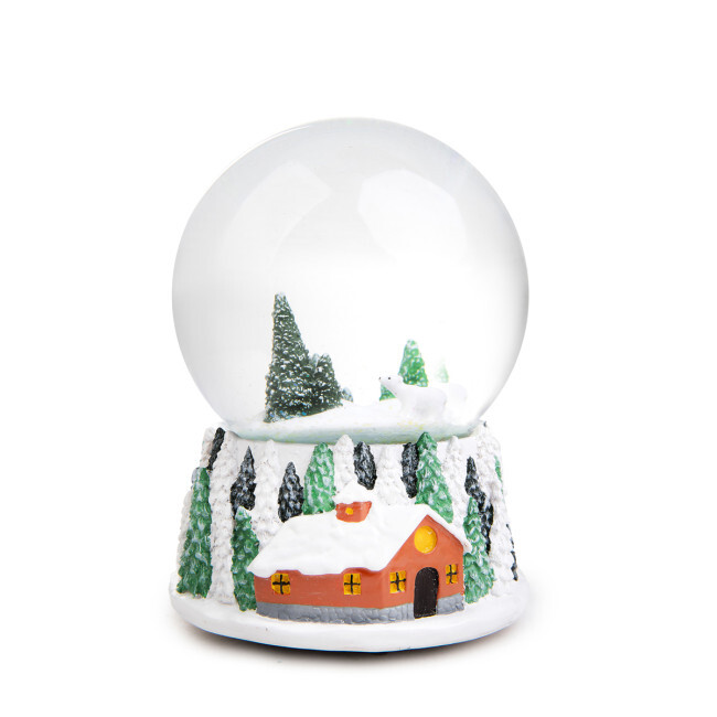 Vánoční dekorace LUELL sněhová koule 865188